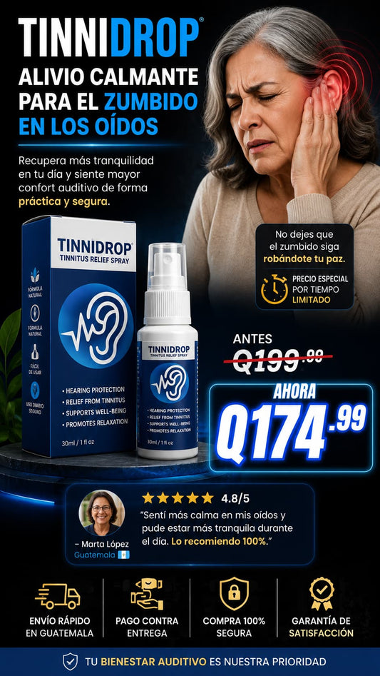 Tinnidrop Spray para Oídos